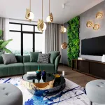Подвес E14 1*40W JUNGLE 4864/1A MODERN ODL_EX22 81 Золотой от ImperiumLoft