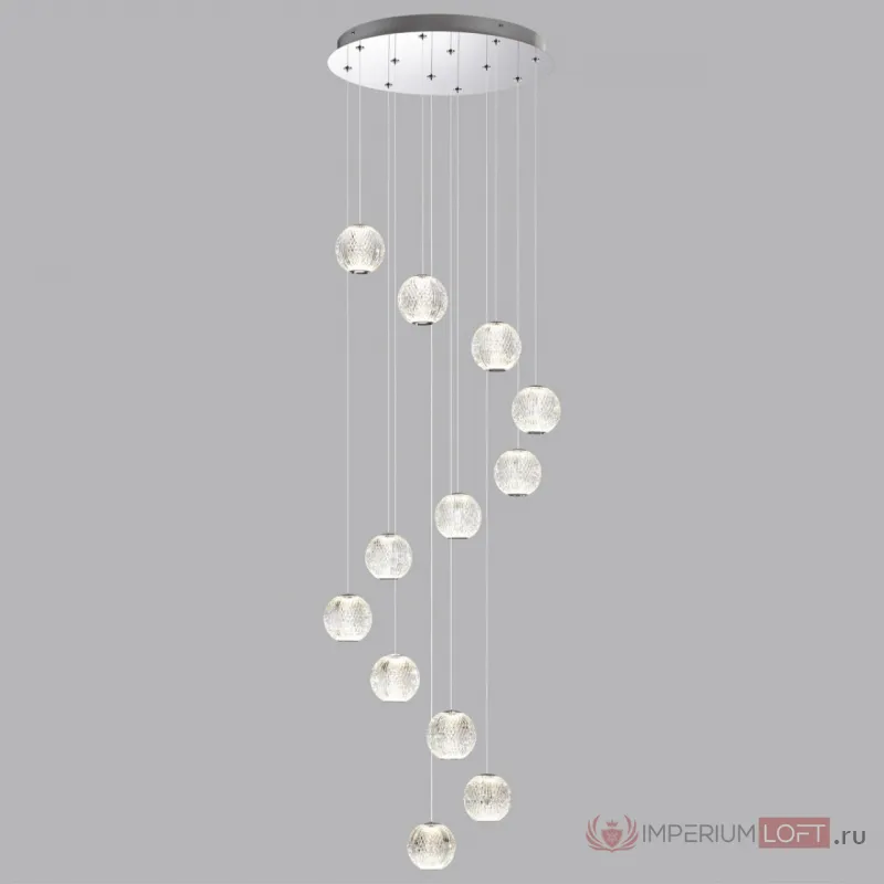 Люстра Odeon Light L-VISION ODL24 459 5007/56L LED 56W 4000K 4711лм CRYSTAL Прозрачный от ImperiumLoft