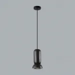 Подвесной светильник Odeon Light PENDANT ODL24 315 5054/1D GU10 LED 4W KERAMA Чёрный от ImperiumLoft
