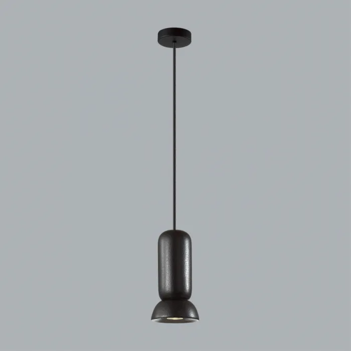 Подвесной светильник Odeon Light PENDANT ODL24 315 5054/1D GU10 LED 4W KERAMA Чёрный от ImperiumLoft