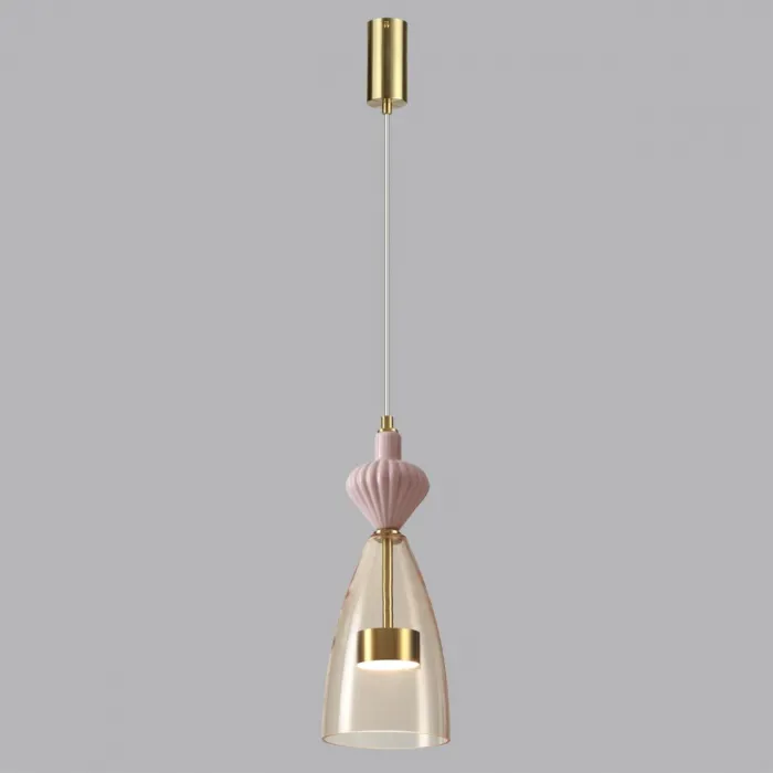 Подвесной светильник Odeon Light L-VISION ODL24 299 5045/12LC LED 12W 4000К 1400Лм PALLETA Жёлтый от ImperiumLoft