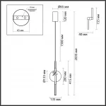 Светильник подвесной Odeon Light L-vision 7042/4WL от ImperiumLoft
