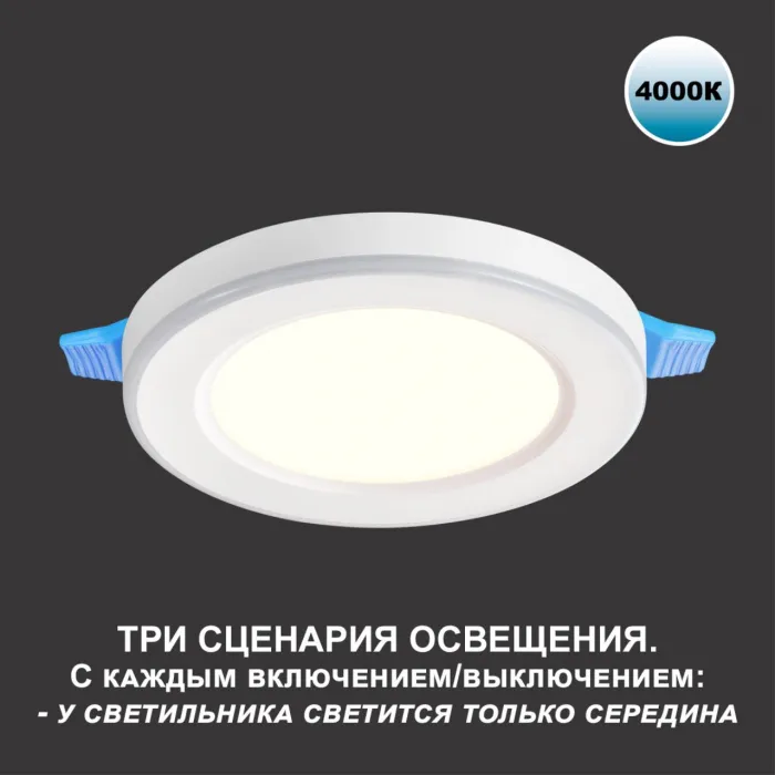 Встраиваемый светильник Novotech Span 359014 от ImperiumLoft