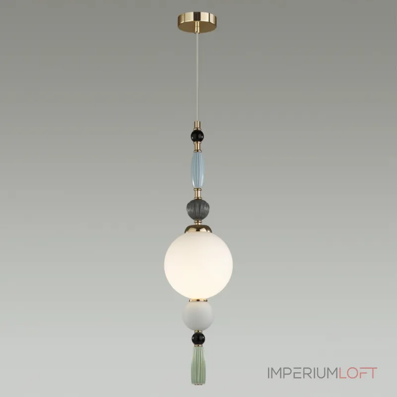 Подвесной светильник Odeon Light MODERN ODL_EX24 83 5405/1A E14 1*40W PALLE Белый Подвесной светильник Odeon Light MODERN ODL_EX24 83 5405/1A E14 1*40W PALLE Белый