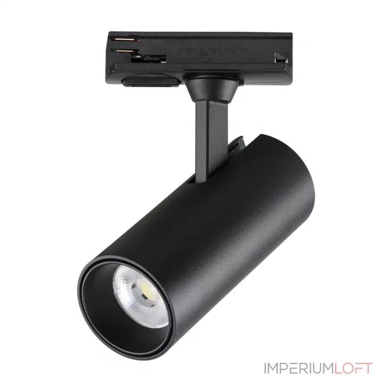 Светильник трековый однофазный трехжильный Novotech PORT NT23 120 359154 IP20 LED 15W 220V 4000К 1440Лм SELENE Чёрный