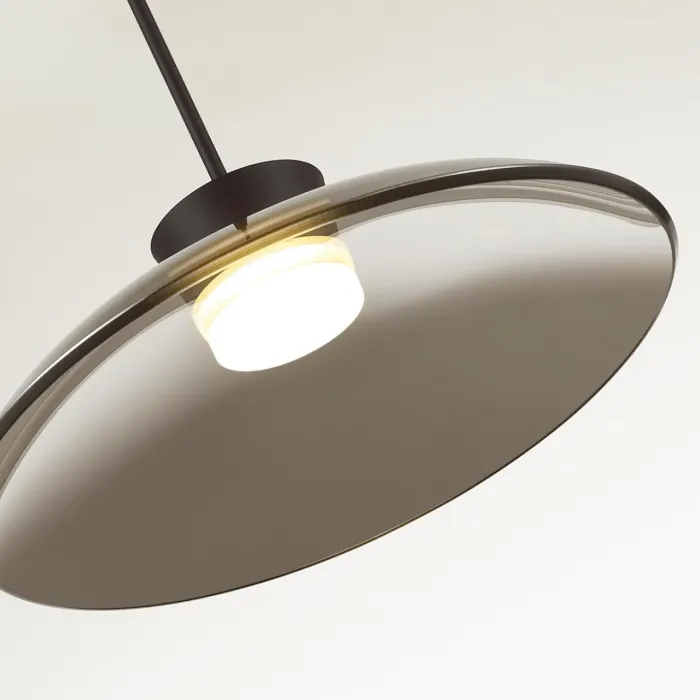Подвесной светильник Odeon Light L-VISION ODL24 321 5055/9L LED 9W 3000К SAUCER Чёрный от ImperiumLoft