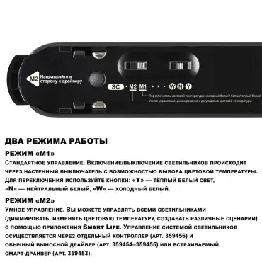 Трековый смарт-светильник Novotech Shino 6681/12WL от ImperiumLoft