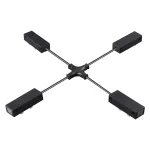 Гибкий токопроводящий соединитель Х-образный Novotech Vector 135315