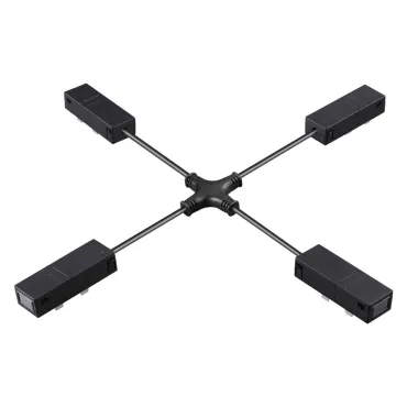 Гибкий токопроводящий соединитель Х-образный Novotech Vector 135315
