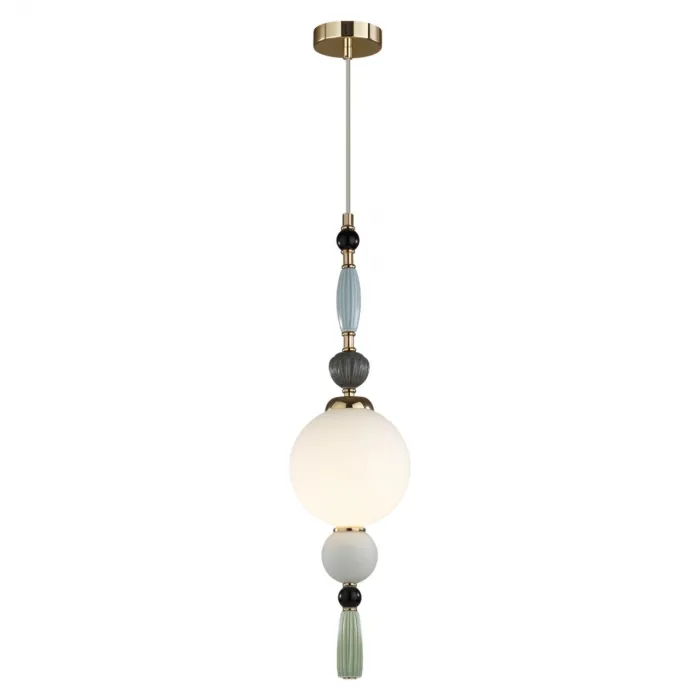 Подвесной светильник Odeon Light MODERN ODL_EX24 83 5405/1A E14 1*40W PALLE Белый от ImperiumLoft