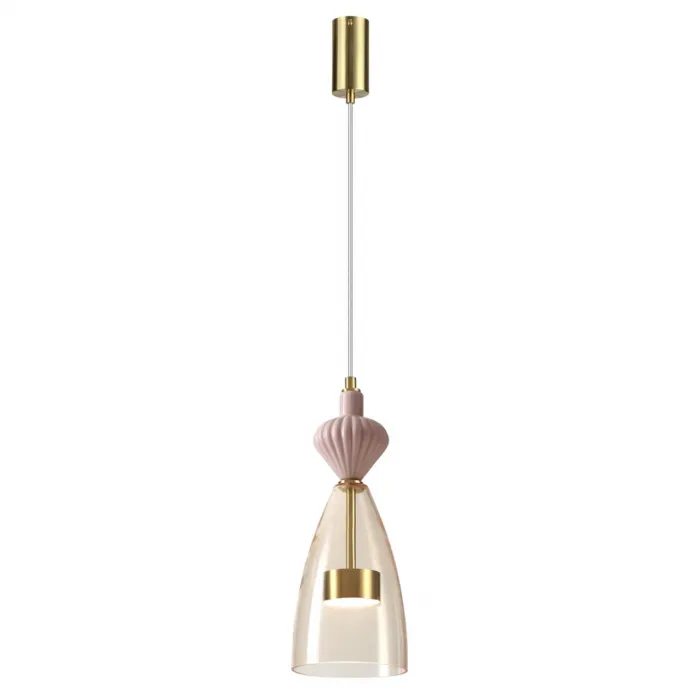 Подвесной светильник Odeon Light L-VISION ODL24 299 5045/12LC LED 12W 4000К 1400Лм PALLETA Жёлтый от ImperiumLoft
