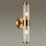 Настенный светильник с выкл. E14 1*40W IP44 KEPA 4946/2W DROPS ODL22 603 Бронзовый от ImperiumLoft