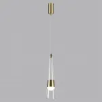 Подвесной светильник Odeon Light L-VISION ODL24 301 5043/12L LED 12W 3000K 1334Лм LUMP Прозрачный