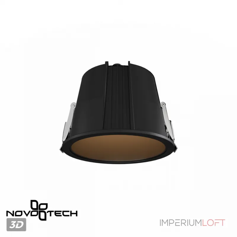Встраиваемый светодиодный светильник Novotech Spot 6655/12GL от ImperiumLoft Встраиваемый светодиодный светильник Novotech Spot 6655/12GL от ImperiumLoft