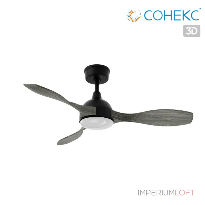 Потолочный светильник с вентилятором Sonex VIVA LED 7702/24L