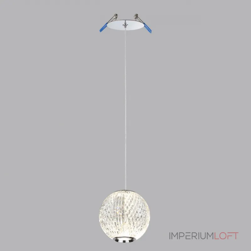 Подвесной светильник Odeon Light L-VISION ODL24 459 5007/5LA LED 5W 4000K 365лм CRYSTAL Прозрачный Подвесной светильник Odeon Light L-VISION ODL24 459 5007/5LA LED 5W 4000K 365лм CRYSTAL Прозрачный