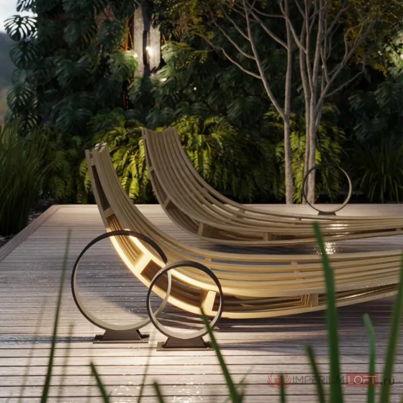 Напольный светильник Odeon Light Nature 7092/15CL от ImperiumLoft