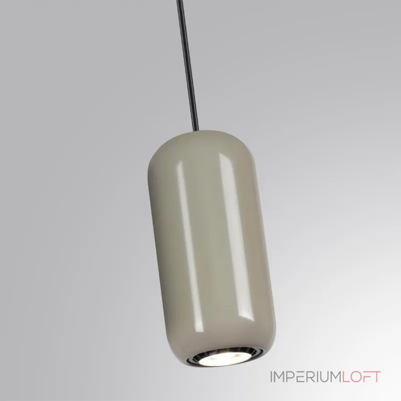 Подвесной светильник Odeon Light PENDANT ODL24 311 5053/1D GU10 LED 4W OVALI Серый Подвесной светильник Odeon Light PENDANT ODL24 311 5053/1D GU10 LED 4W OVALI Серый