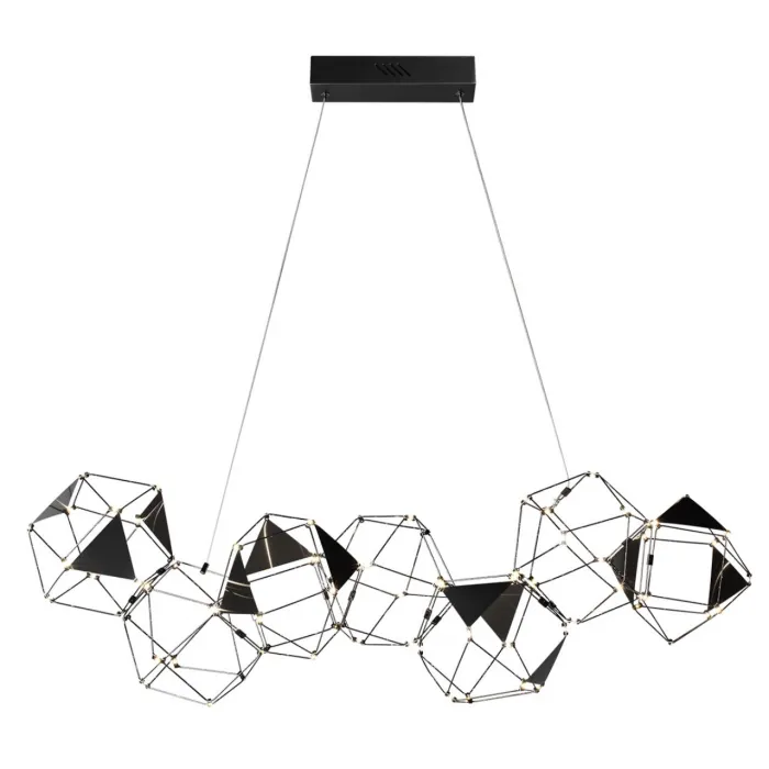 Люстра LED 32W 4000K 1900Лм TRELLIS 5087/32L L-VISION ODL25 Черный от ImperiumLoft