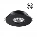 Светильник встраиваемый влагозащищенный IP44 GU10 50W 220V AQUA 370801 SPOT NT22 328 Черный от ImperiumLoft