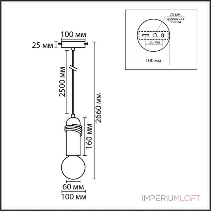 Подвесной светильник Lumion Eco 8363/1A