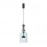 Подвесной светильник Odeon Light L-VISION ODL24 299 5046/12L LED 12W 4000К 1400Лм PALLETA Голубой