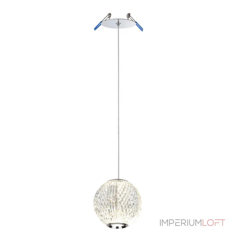 Подвесной светильник Odeon Light L-VISION ODL24 459 5007/5LA LED 5W 4000K 365лм CRYSTAL Прозрачный Подвесной светильник Odeon Light L-VISION ODL24 459 5007/5LA LED 5W 4000K 365лм CRYSTAL Прозрачный