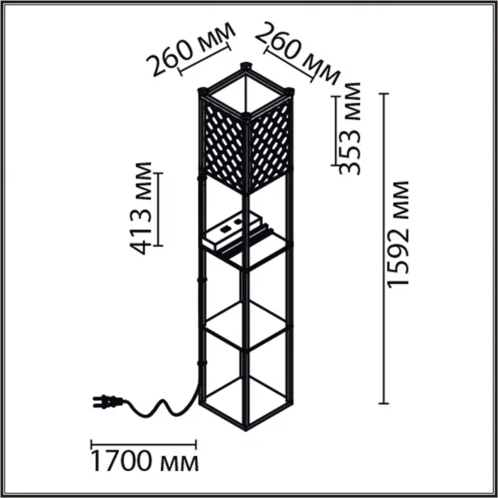 Торшер Lumion Comfi 5094/4LA от ImperiumLoft