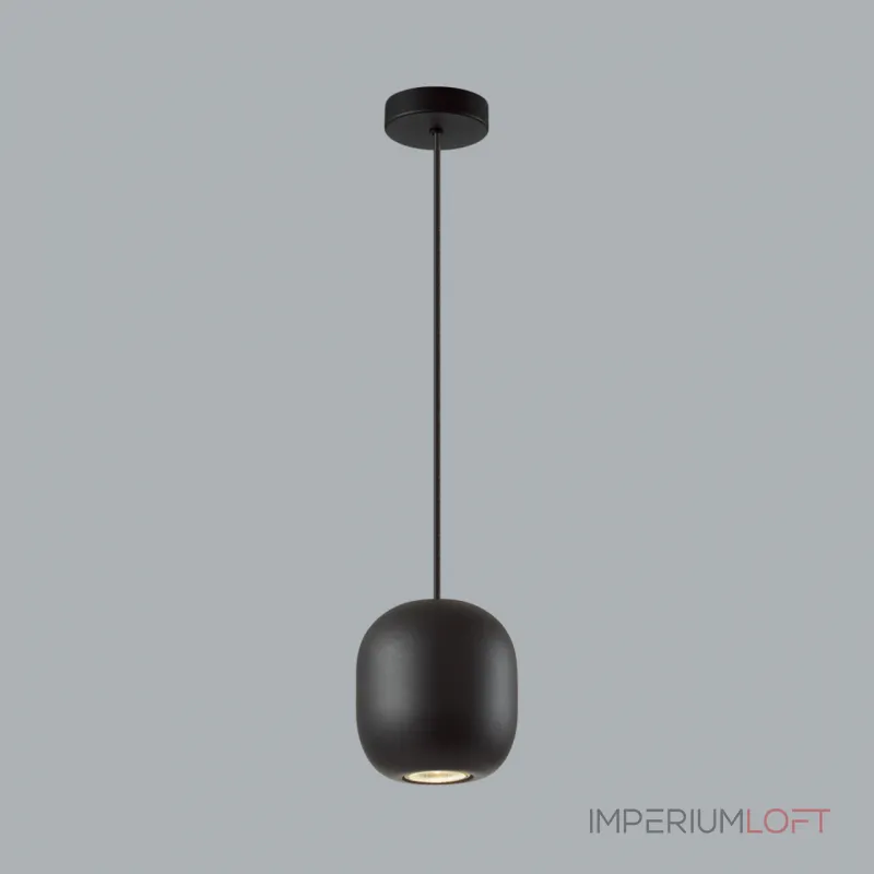 Подвесной светильник Odeon Light PENDANT ODL24 313 5060/1BA GU10 LED 4W COCOON Чёрный