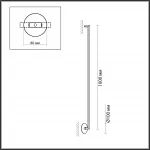 Настенный светильник Odeon Light Hightech 7773/56L от ImperiumLoft
