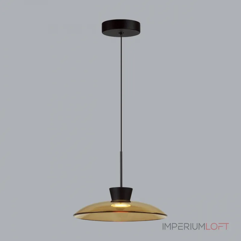 Подвесной светильник Odeon Light L-VISION ODL24 321 5055/9LA LED 9W 3000К SAUCER Жёлтый