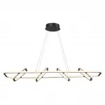 Подвесной светильник Novotech OVER NT23 165 359185 IP20 LED 4000К 175W 220V ONDO Чёрный
