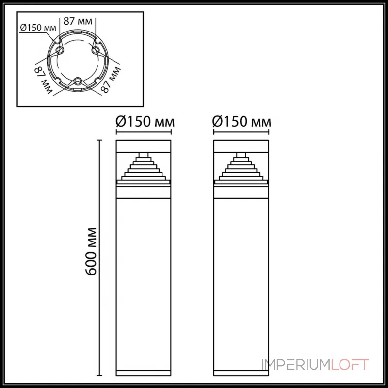 Ландшафтный светильник Odeon light Nature 7140/20GL