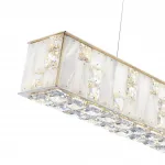 Подвесной светильник Odeon Light HALL ODL24 495 5072/50L LED 50W 3700K CROSSA Белый