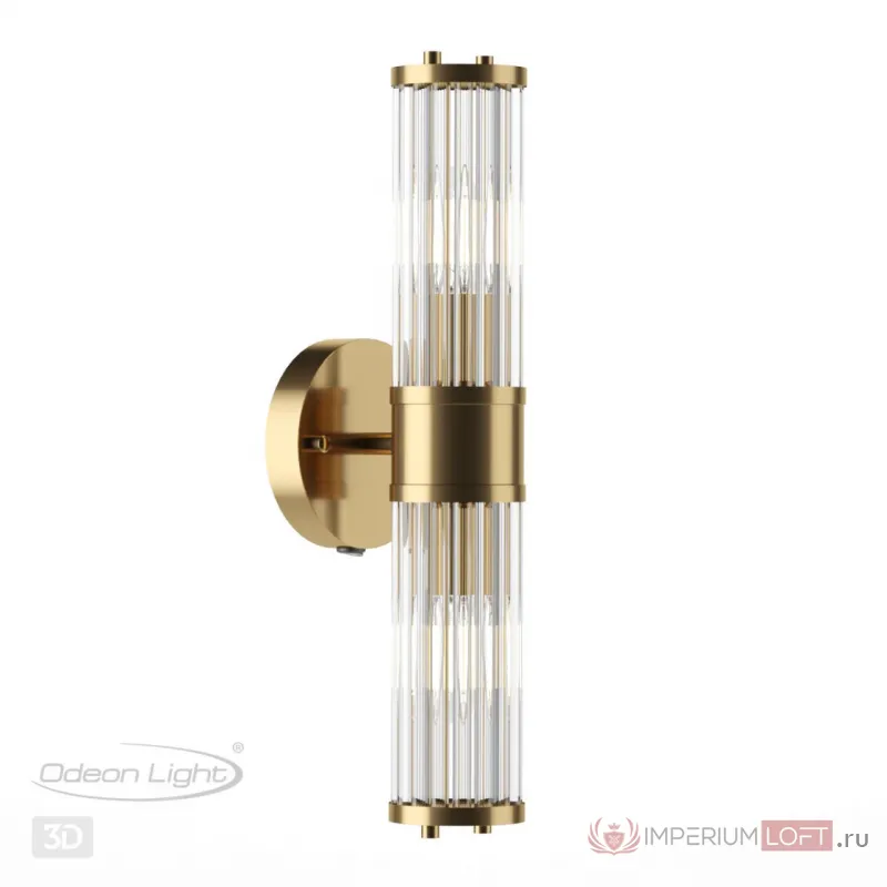 Настенный светильник с выкл. E14 1*40W IP44 KEPA 4946/2W DROPS ODL22 603 Бронзовый от ImperiumLoft