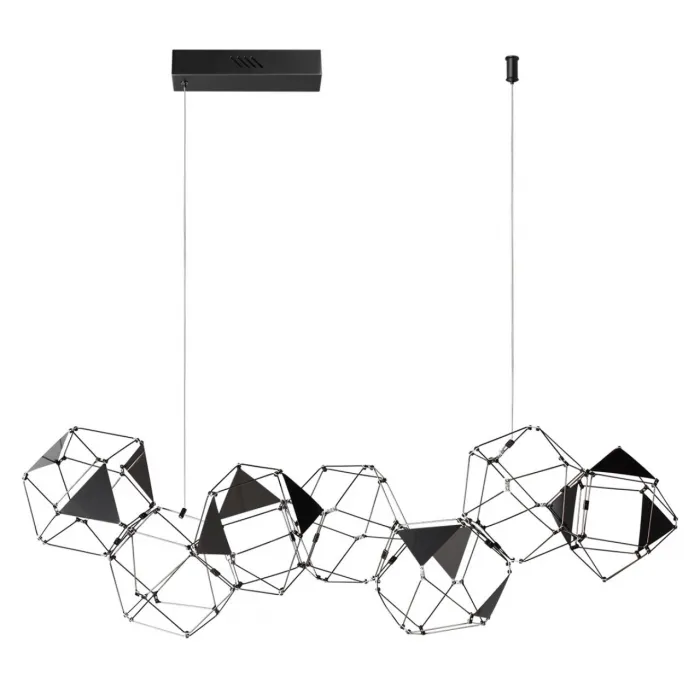 Люстра LED 32W 4000K 1900Лм TRELLIS 5087/32L L-VISION ODL25 Черный от ImperiumLoft