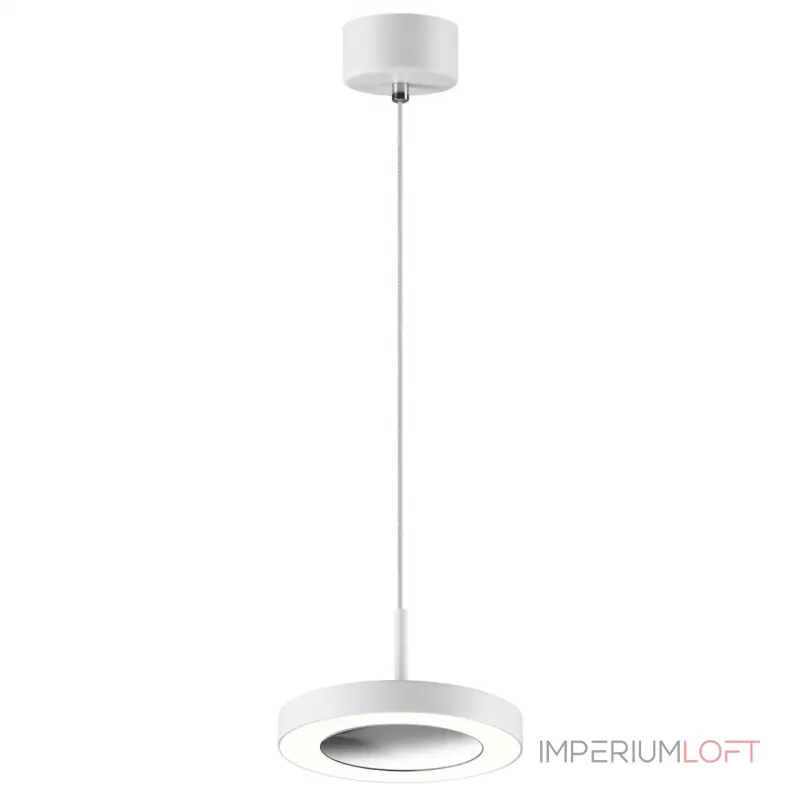 Подвесной светильник Novotech OVER NT23 193 359280 IP20 LED 18W 85-265V 1350Лм 3000К MIRROR Белый