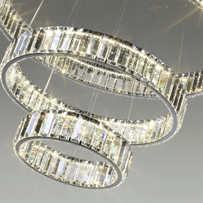 Люстра Odeon Light L-VISION ODL24 491 4930/88L LED 88W 4000K 10200Лм VEKIA Прозрачный от ImperiumLoft