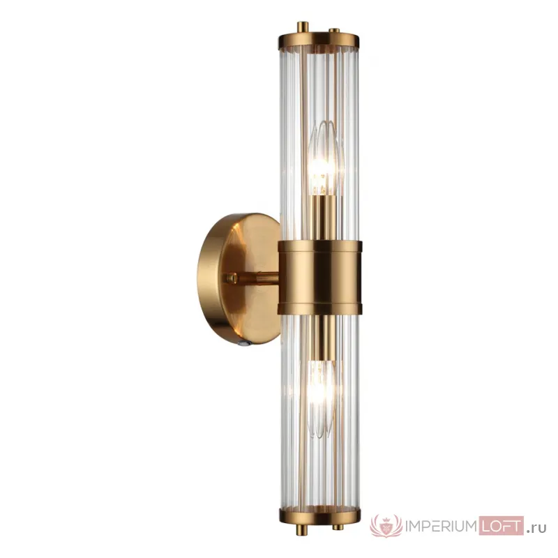 Настенный светильник с выкл. E14 1*40W IP44 KEPA 4946/2W DROPS ODL22 603 Бронзовый от ImperiumLoft