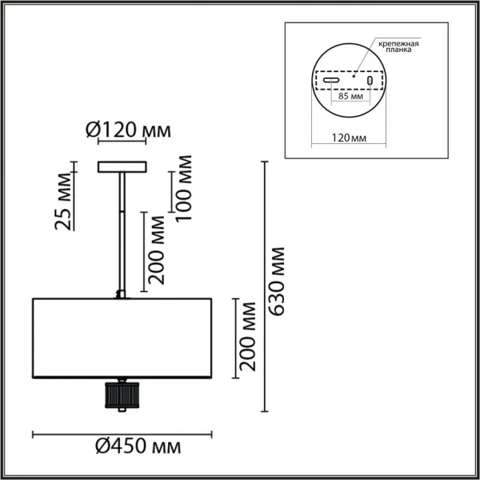 Люстра потолочная Lumion Moderni 5413/18WL от ImperiumLoft