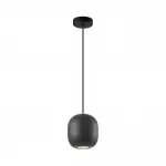 Подвесной светильник Odeon Light PENDANT ODL24 313 5060/1BA GU10 LED 4W COCOON Чёрный