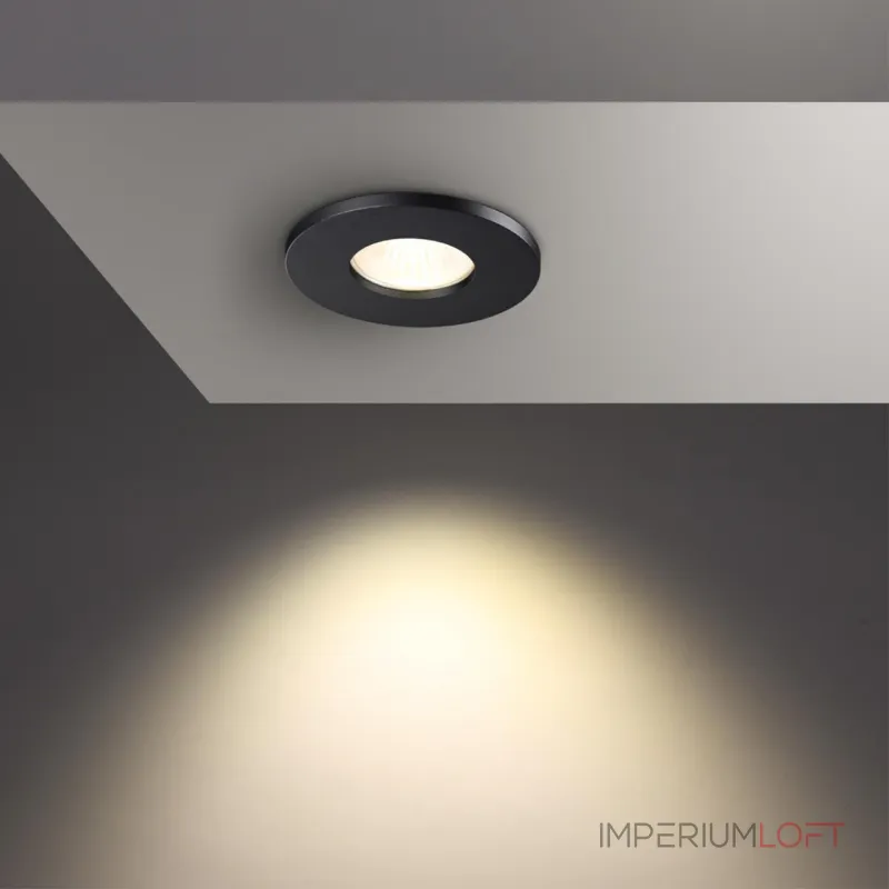 Светильник встраиваемый влагозащищенный IP44 GU10 50W 220V AQUA 370801 SPOT NT22 328 Черный от ImperiumLoft Светильник встраиваемый влагозащищенный IP44 GU10 50W 220V AQUA 370801 SPOT NT22 328 Черный от ImperiumLoft