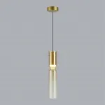 Подвесной светильник Odeon Light PENDANT ODL24 323 5058/5LA LED 5W 3000K SCROW Жёлтый от ImperiumLoft