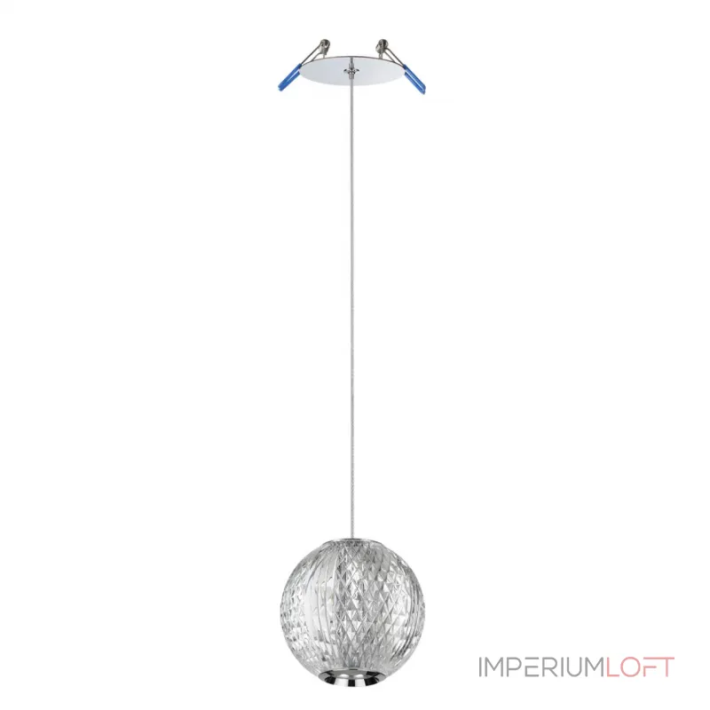 Подвесной светильник Odeon Light L-VISION ODL24 459 5007/5LA LED 5W 4000K 365лм CRYSTAL Прозрачный Подвесной светильник Odeon Light L-VISION ODL24 459 5007/5LA LED 5W 4000K 365лм CRYSTAL Прозрачный