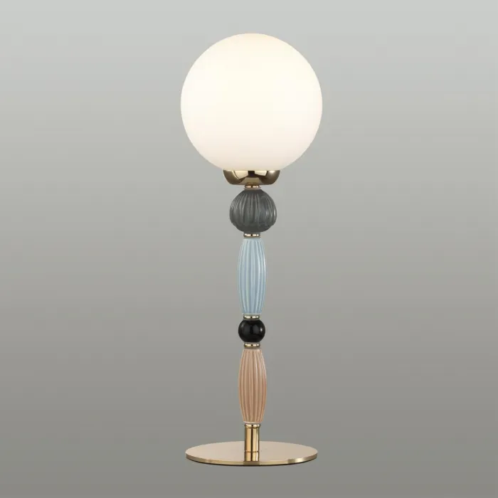 Настольная лампа Odeon Light MODERN ODL_EX24 83 5405/1T E14 1*40W PALLE Белый от ImperiumLoft