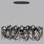 Подвесная люстра Odeon Light HALL ODL24 395 5067/10 G9 12*40W CHAINY 