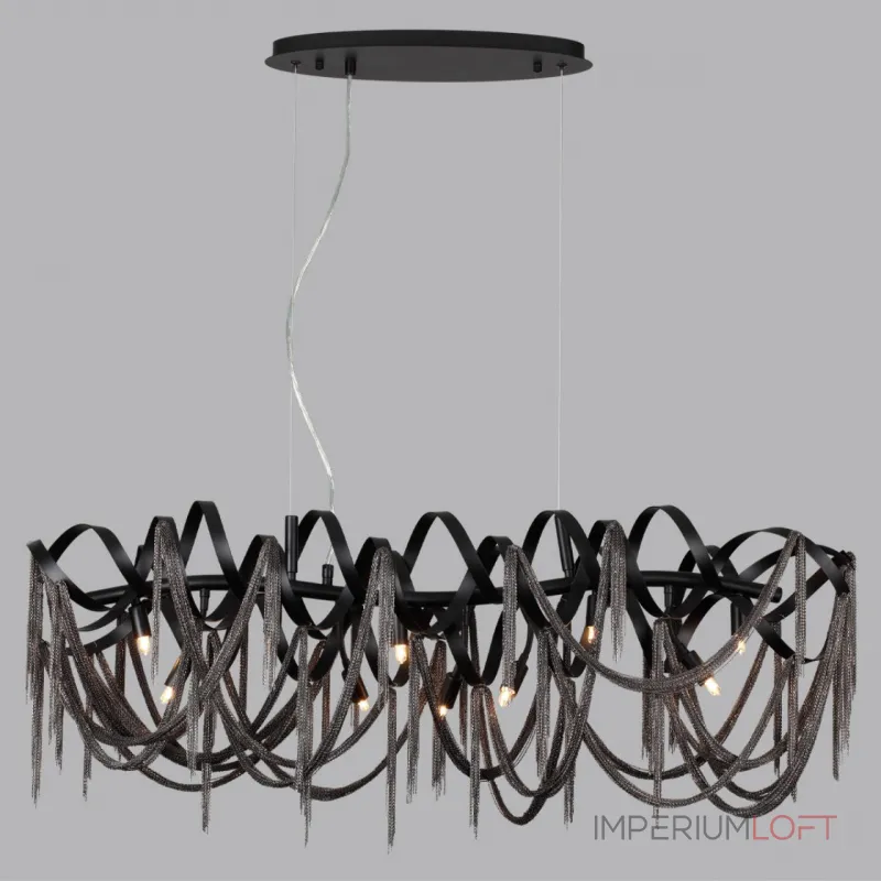 Подвесная люстра Odeon Light HALL ODL24 395 5067/10 G9 12*40W CHAINY 
