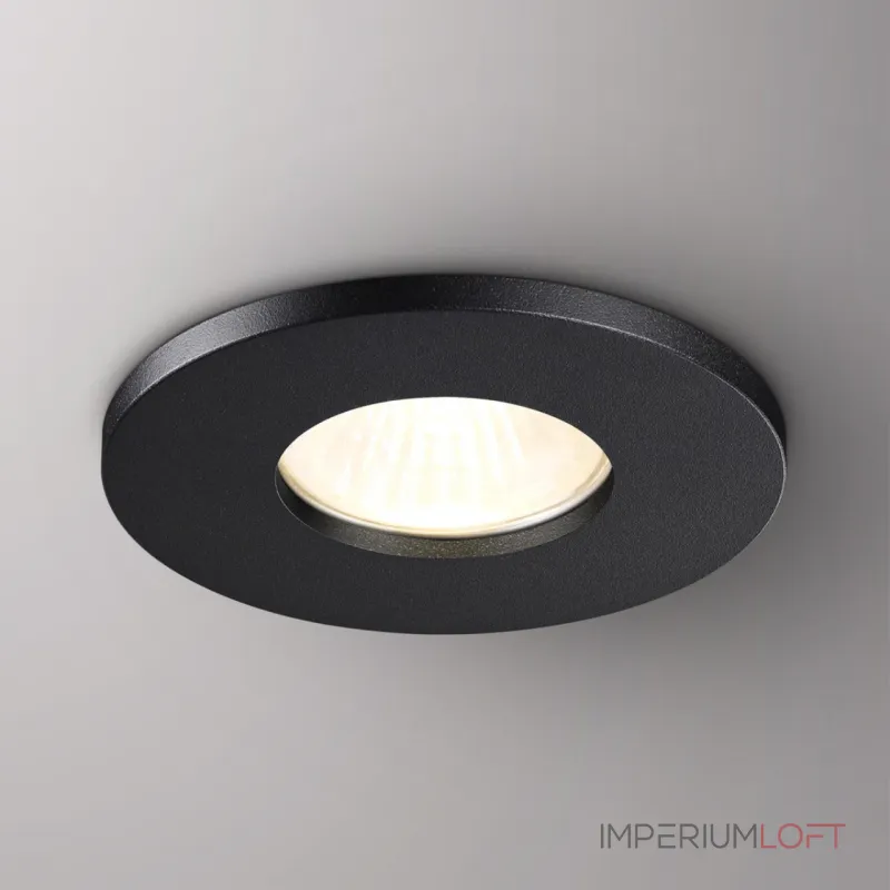 Светильник встраиваемый влагозащищенный IP44 GU10 50W 220V AQUA 370801 SPOT NT22 328 Черный от ImperiumLoft Светильник встраиваемый влагозащищенный IP44 GU10 50W 220V AQUA 370801 SPOT NT22 328 Черный от ImperiumLoft