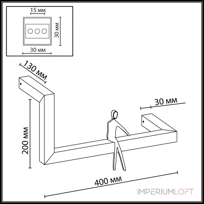 Настенный светильник Odeon Light Grafic 7153/10WL Настенный светильник Odeon Light Grafic 7153/10WL
