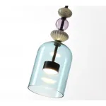 Подвесной светильник Odeon Light L-VISION ODL24 299 5046/12L LED 12W 4000К 1400Лм PALLETA Голубой